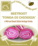Beetroot "Tonda Di Chioggia" - Seeds to Sow Limited