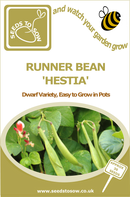 Runner Bean Hestia - Seeds to Sow Limited