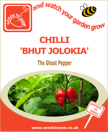 Bhut Jolokia The Ghost Pepper Seeds