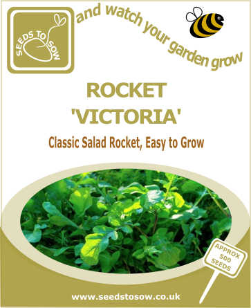 Salad Leaves Rocket 'Victoria' - Seeds to Sow