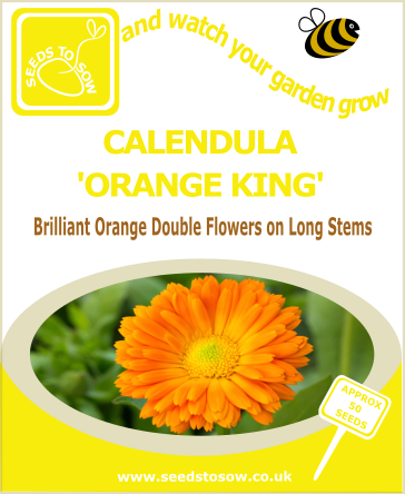 Calendula Orange King seeds