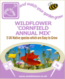 Wildflower - Cornfield Annual Mix - Seeds to Sow Limited