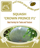 Squash Crown Prince F1 - Seeds to Sow Limited