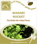 Salad Leaves Wasabi Rocket - Seeds to Sow Limited