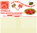 Chilli Red Scotch Bonnet - Seeds to Sow Limited