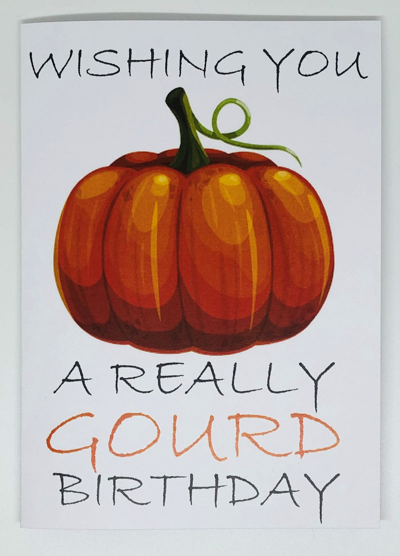 Birthday Card - Gourd