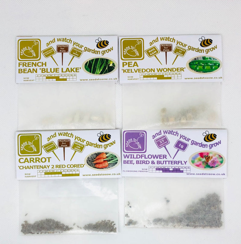 Seed Card - Birthday Card - Grow Your Own Wildflower Garden - Seeds to Sow Limited