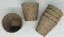 Jiffy 8cm round fibre plant pots 