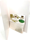 Seed Card - Christmas Card - Grow Your Own Peas - Seeds to Sow Limited