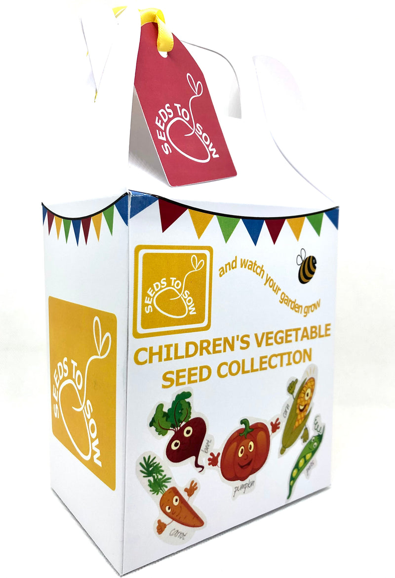 Seed Box - Children's Vegetable Collection - Seeds to Sow Limited