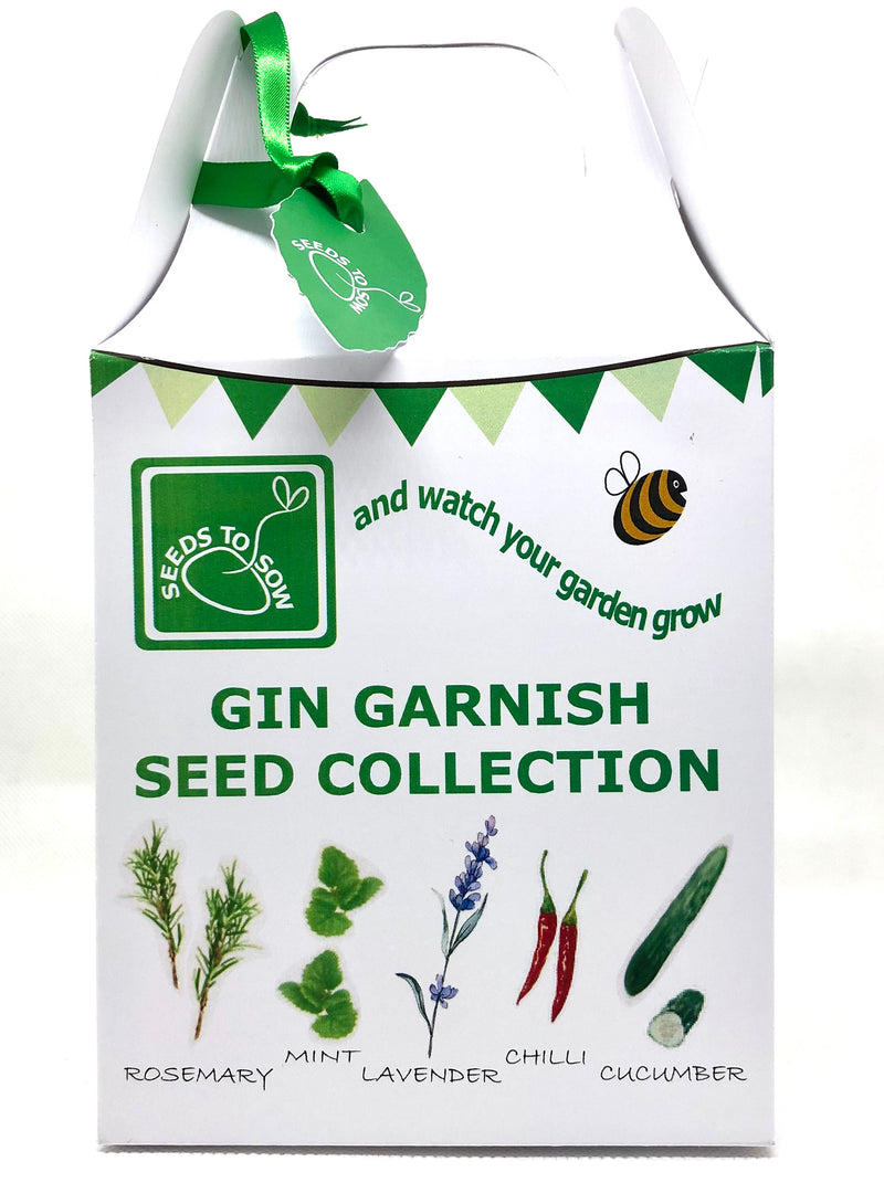 Seed Box - Gin Garnishes Seed Collection - Seeds to Sow Limited