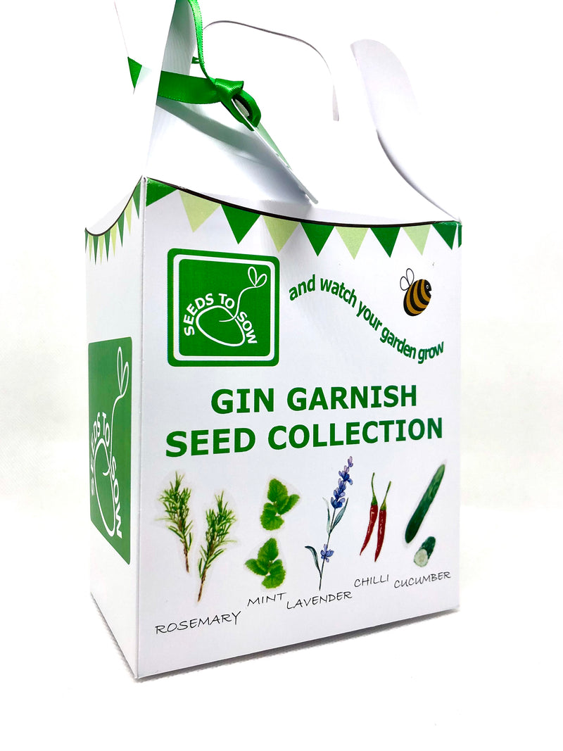 Seed Box - Gin Garnishes Seed Collection - Seeds to Sow Limited